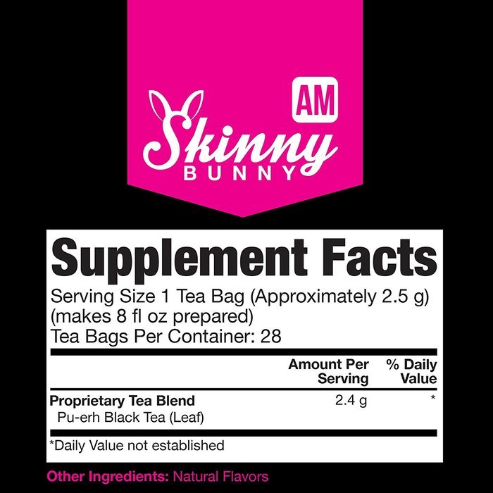Skinny Bunny AM Tea Weight Loss & Detox Tea: Manage Weight, Support Immune System, Healthy Cleanse & Promote Health... N5