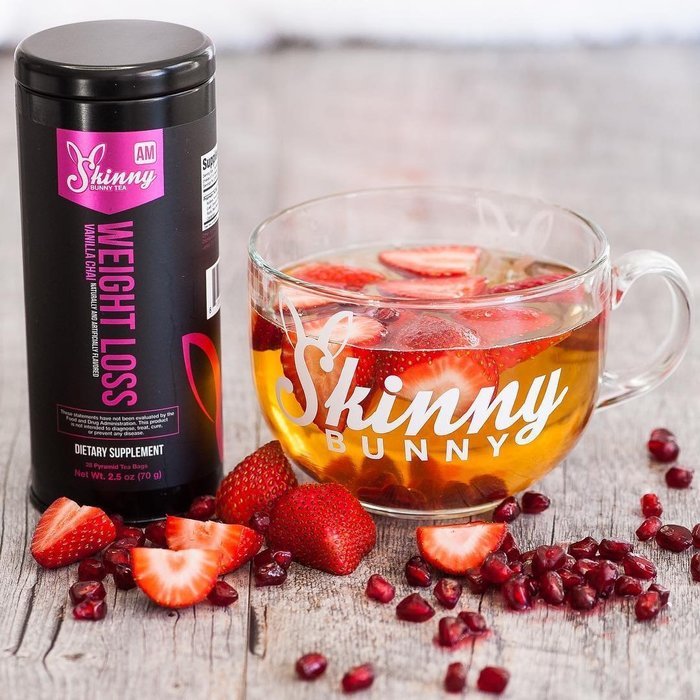 Skinny Bunny AM Tea Weight Loss & Detox Tea: Manage Weight, Support Immune System, Healthy Cleanse & Promote Health... N10