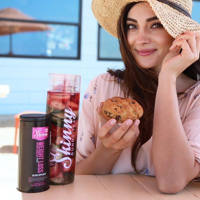 Skinny Bunny AM Tea Weight Loss & Detox Tea: Manage Weight, Support Immune System, Healthy Cleanse & Promote Health... N23