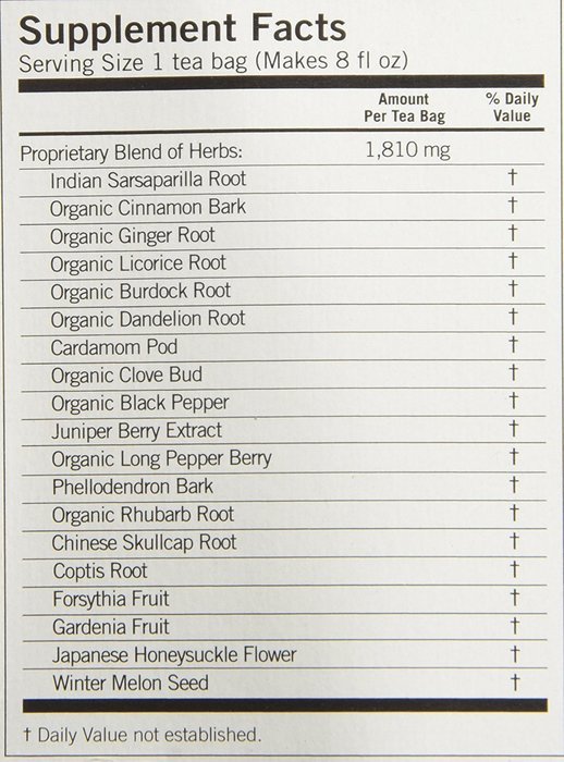 Yogi - Tea, (Organic) , Ahf, De-Tox 16 Bag N5