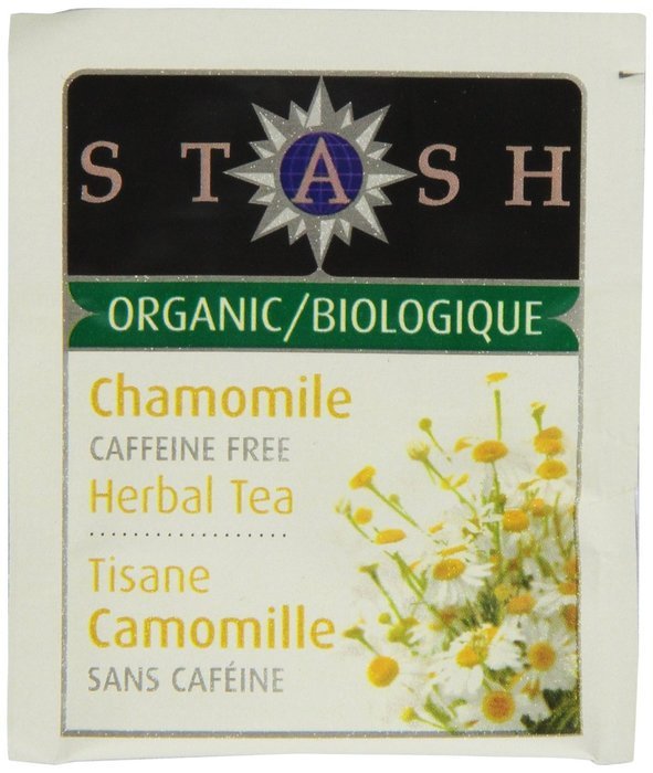 Stash Tea Organic Herbal Tea Bags in Foil, Chamomile, 100 Count N2
