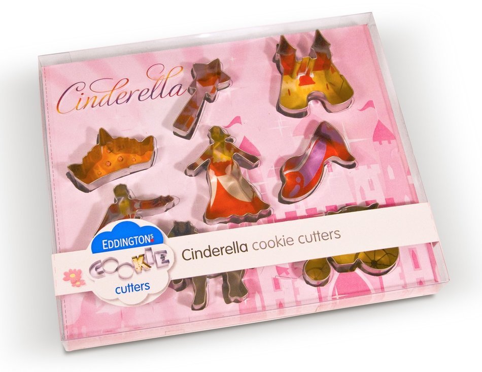 Eddingtons Cinderella Cookie Cutter Set of 8, 850056