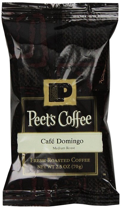 Peet's Coffee & Tea House Blend Ground Coffee, 2.5-Ounce Fractional Packs (Pack of 18) N14