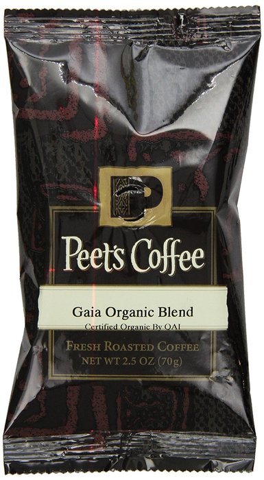 Peet's Coffee & Tea House Blend Ground Coffee, 2.5-Ounce Fractional Packs (Pack of 18) N16