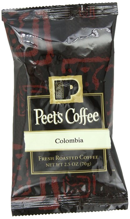 Peet's Coffee & Tea House Blend Ground Coffee, 2.5-Ounce Fractional Packs (Pack of 18) N18