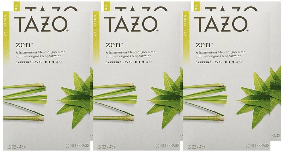TAZO Tea Green, 20 BAGS (Pack of 6) N2