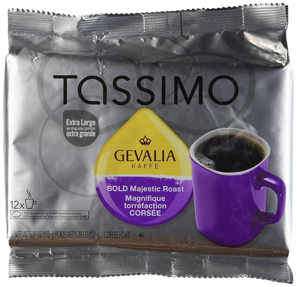Tassimo Gevalia Bold Majestic Roast (Pack of 1)
