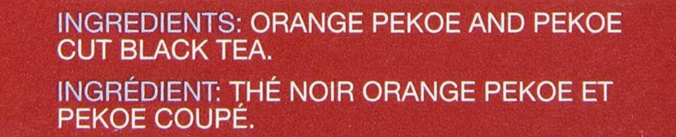 Tea India Orange Pekoe Black Tea, 16 Ounce, 144 count. N8