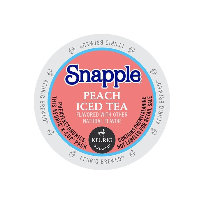 Snapple Peach Iced Tea, Keurig KCups, 72 Count N4 free image download