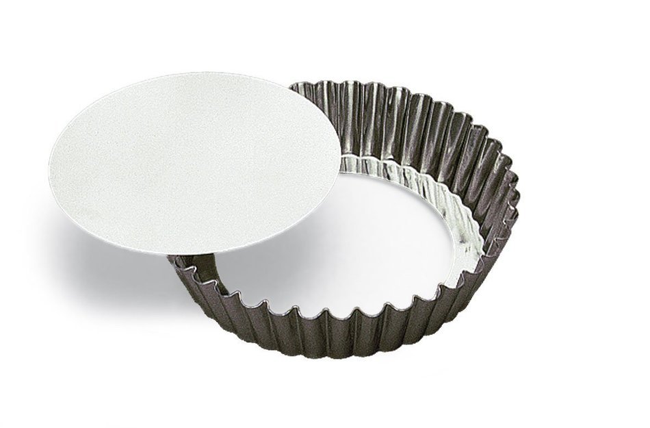Browne Foodservice 80124810 Tin Quiche Pan, High Rim, 4-Inch