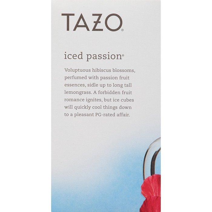 Tazo Filter Bag Tea, Passion Iced, 24 Count N2