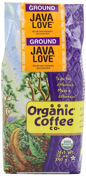 ORGANIC COFFEE CO COFFEE GRND JAVA LOVE ORG, 12 OZ