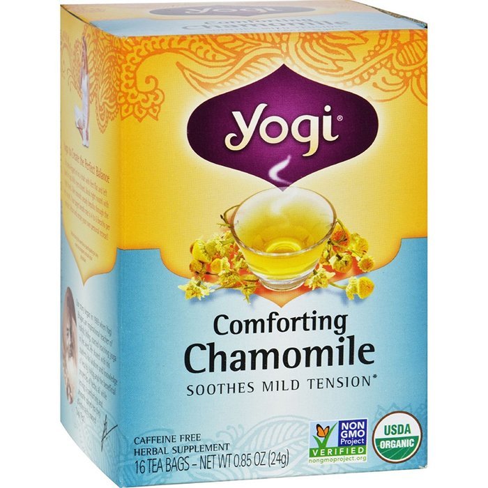 YOGI TEA,OG2,COMFRTNG CHAMONI, 16 BAG