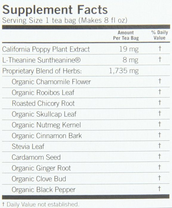 Yogi Soothing Caramel Bedtime Tea, 16 Tea Bags (Pack of 6) N3