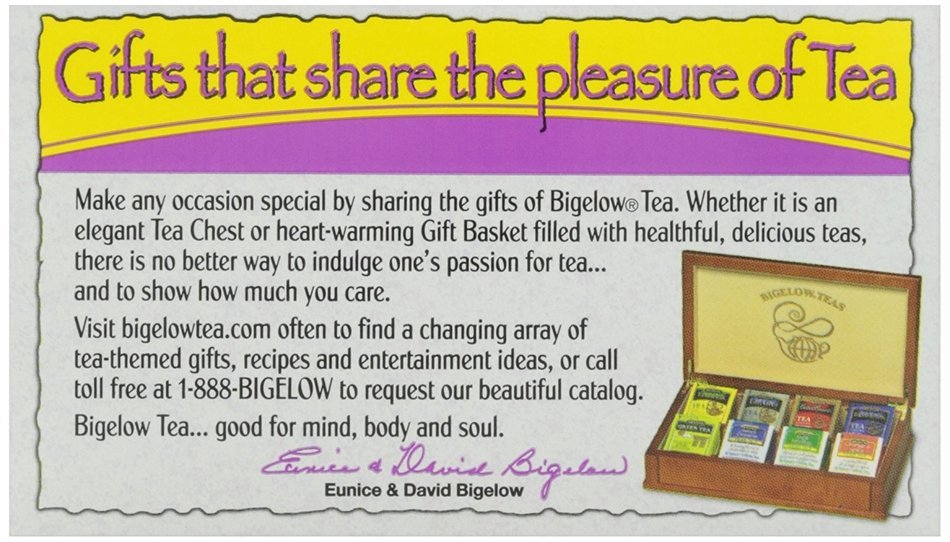 Bigelow I Love Lemon Tea Bags - 20 ct