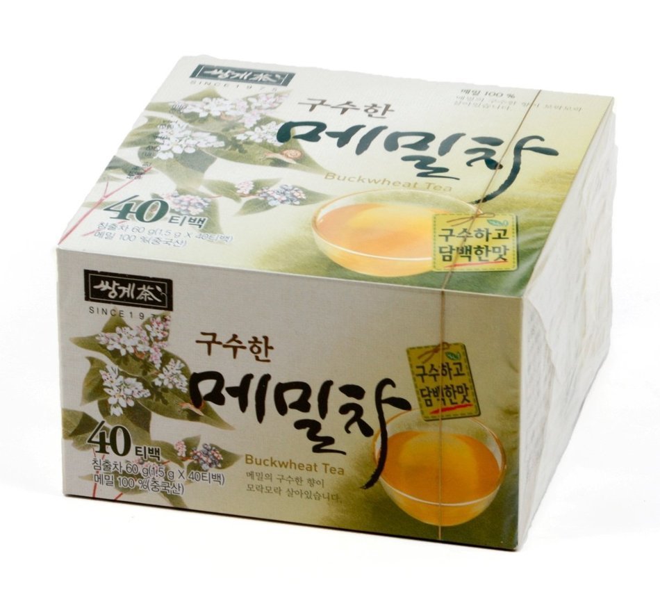 Korean Ssangkye Buckwheat Tea - 40 teabags