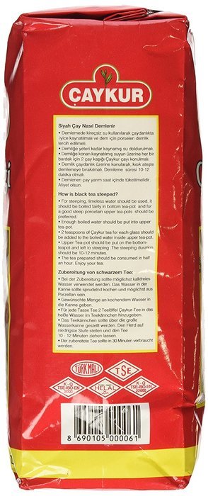 Caykur Black Tea (Cay Cicegi) 500 gr N2