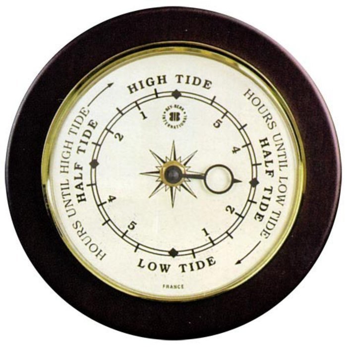Kepler Tide 9 in. Wall Clock