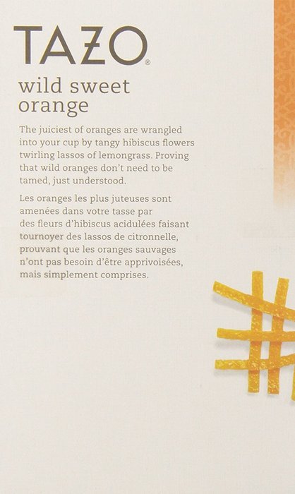 Tazo Wild Sweet Orange Filter Bag Tea, 24-Count Packages (Pack of 6) N2