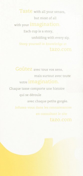 Tazo Organic Chai - 149904, Black Tea-24 Tea Bags-2.3oz/65g N13