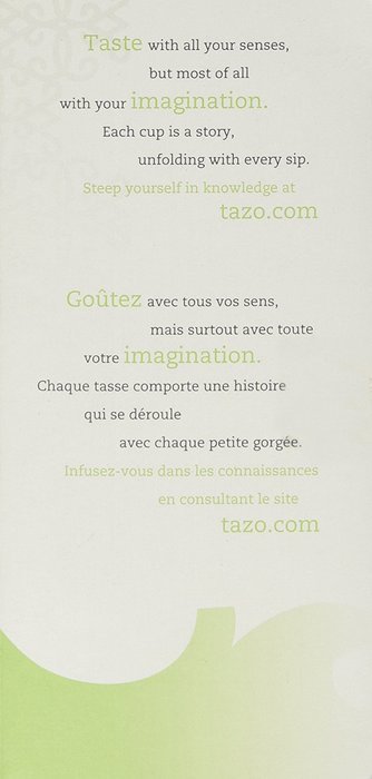 Tazo Organic Chai - 149904, Black Tea-24 Tea Bags-2.3oz/65g N18