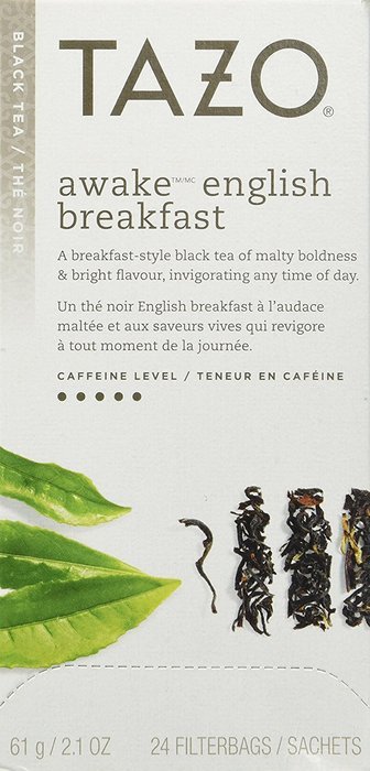 Tazo Organic Chai - 149904, Black Tea-24 Tea Bags-2.3oz/65g N19