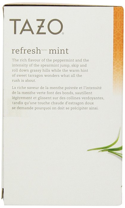 Tazo Organic Chai - 149904, Black Tea-24 Tea Bags-2.3oz/65g N36
