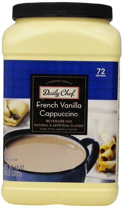 Daily Chef French Vanilla Cappuccino 48 oz.(72 Servings)