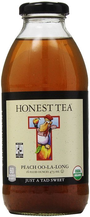 Honest Tea Peach Oo La Long - 16 oz
