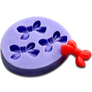 2.3cm Bowknot F0202 Fondant Mold Silicone Sugar mini mold Craft Molds DIY Cake Decorating