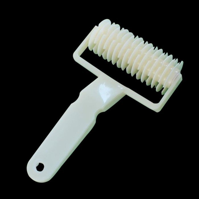 Pie Pizza Cookie Cutter Pastry Embossing Roller Lattice Craft Cooking Bakery Tools N3