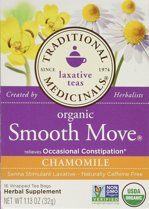 Traditional Medicinals Organic Smooth Move Chamomile 16 Ct