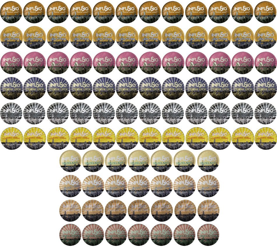 96 Count Variety (10 Amazing Blends), Single-serve Cups for Keurig K-cup&reg; Brewers - Premium Roasted Coffee (Variety...
