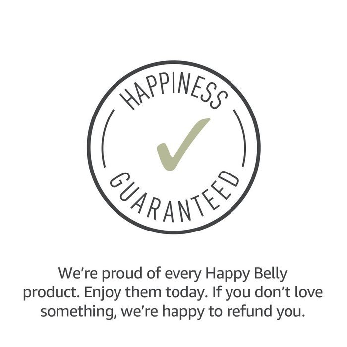 Happy Belly French Roast Organic Fairtrade Coffee, Dark Roast, Whole Bean, 12 ounce N8