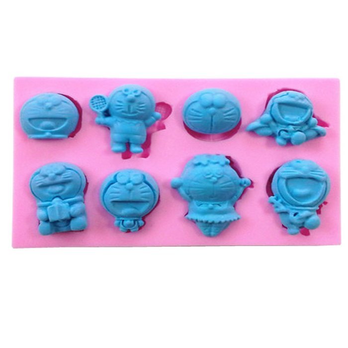 Yunko Cartoon Figure Cat Silicone Fondant Sugar Cake Mold Chocolate Candy Cake Decorating Mold