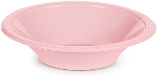 Creative Converting Touch of Color 20 Count Plastic Bowl, 12 oz, Pastel Blue N4