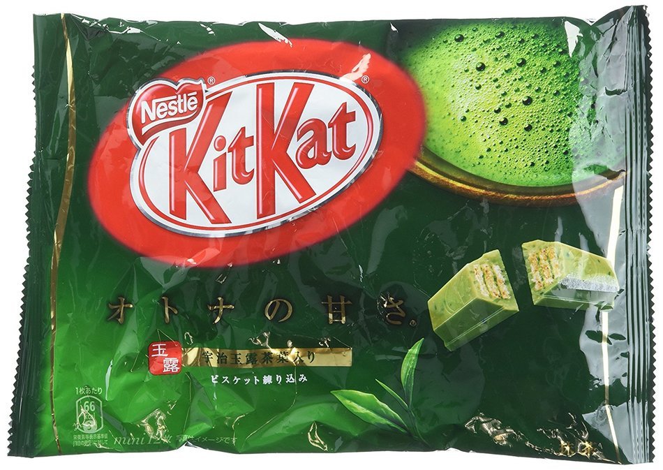 Japanese Kit Kat - Maccha Green Tea Bag 4.91 oz by Nestle [Foods]