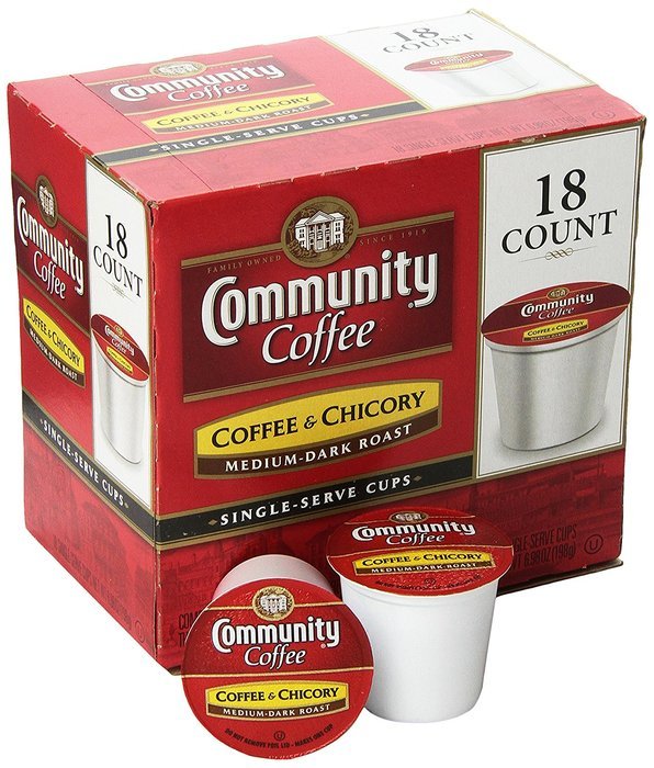 Community Coffee and Chicory Single-Serve Coffee, 18 Count N5