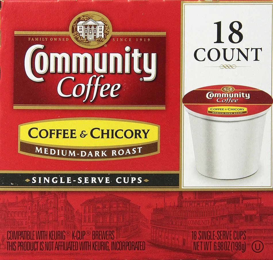 Community Coffee and Chicory Single-Serve Coffee, 18 Count N6