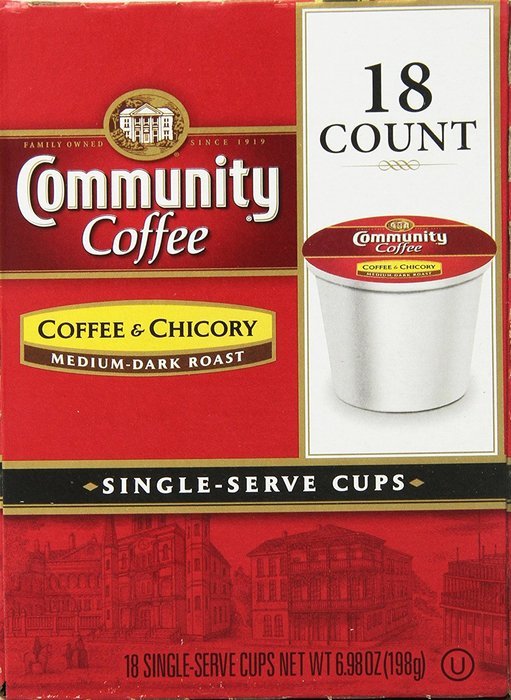 Community Coffee and Chicory Single-Serve Coffee, 18 Count N7