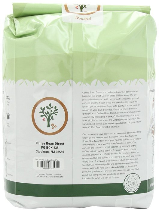 French Roast, Ground Coffee, 5-Pound Bag N2