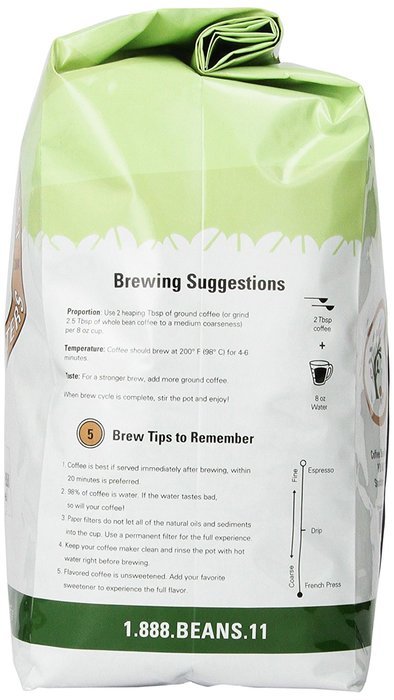 French Roast, Ground Coffee, 5-Pound Bag N18