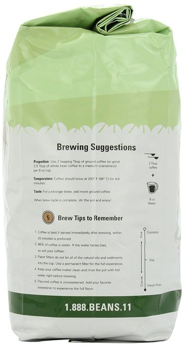 French Roast, Ground Coffee, 5-Pound Bag N26