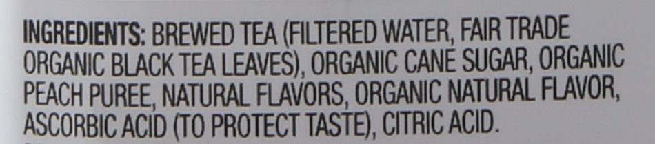 Honest Tea (Organic Peach Tea, 59-Ounce Bottle) N4