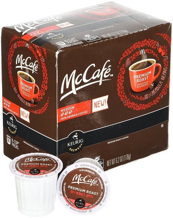 McCaf&eacute; Premium Roast K-Cup Packs, 6.2 oz - 18 count N2