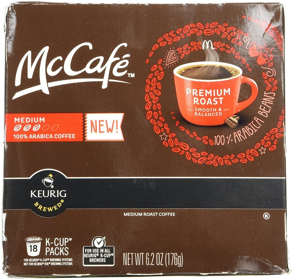 McCaf&eacute; Premium Roast K-Cup Packs, 6.2 oz - 18 count N3
