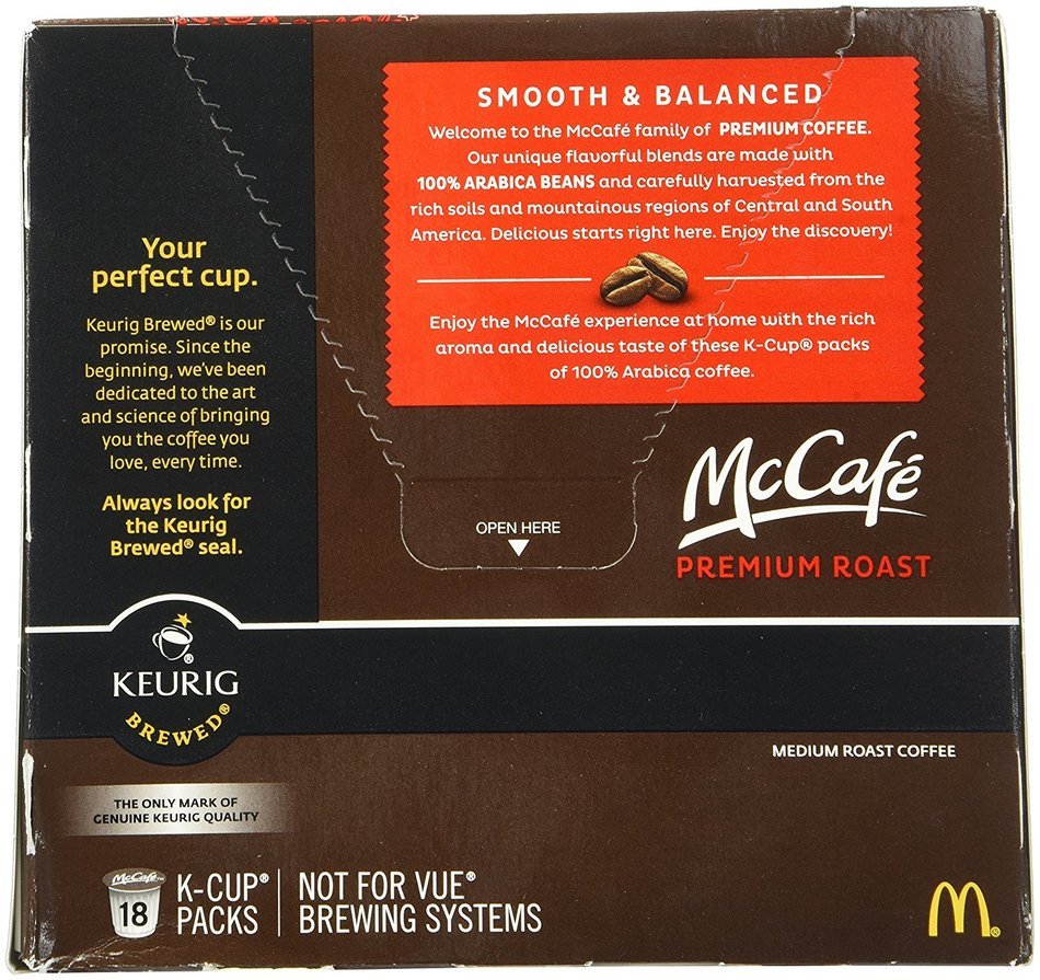 McCaf&eacute; Premium Roast K-Cup Packs, 6.2 oz - 18 count N5