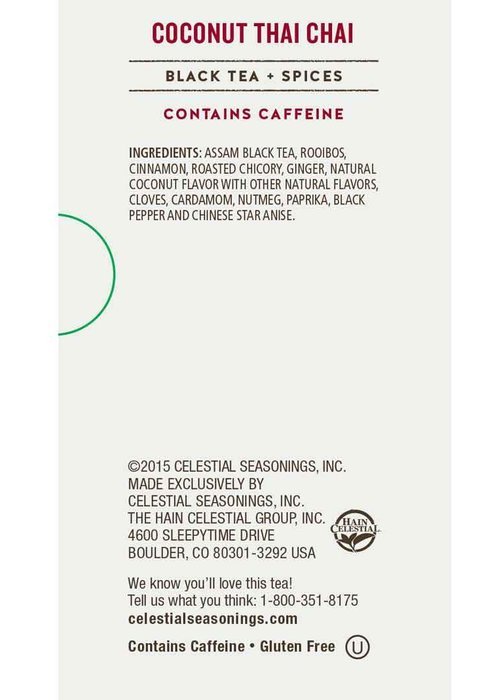 Celestial Seasonings Sweet Harvest Pumpkin Black Tea, 20 Count N17