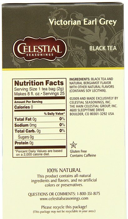 Celestial Seasonings Sweet Harvest Pumpkin Black Tea, 20 Count N26