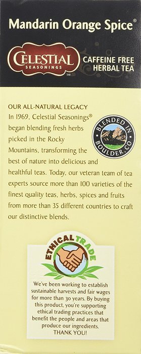 Celestial Seasonings Sweet Harvest Pumpkin Black Tea, 20 Count N41
